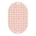 thumbnail image 3 of Alfombrilla de acupresión para pies, almohadilla ergonómica para los dedos, masajeador ergonómico para pies, reflexología, masaje para el suelo, Pata rosa con forma, 3 of 8