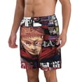 thumbnail image 2 of Jujutsu Kaisen Men's Swim Trunks Quick Dry Board Shorts Bathing Suit Swimsuits Beach Shorts with Mesh Lining, 2 of 7