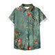 thumbnail image 3 of Mujeres Pantalones Cortos Impresos Blusas de Manga Corta Y Top Regular, Vestido de Moda de Verano Casual para Mujeres, 3 of 5