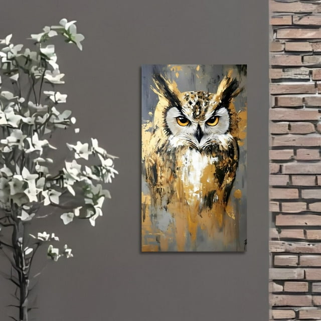 Cuadro Decorativo Animal 20x30cm Búho