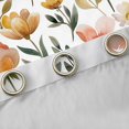thumbnail image 4 of Manfei Chic Floral Black Out Curtains for Kids Teens,Spring Garden Curtains Pack of 2 (42x63 Each),Flowers Blossoms Bedroom Curtains,Super Cozy Room Decor, 4 of 6