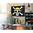 thumbnail image 3 of Anime Room Decor Large Size One Piece Flag,Pirate Legion Flag,Wall Hanging Decor boys room decor For Bedroom Living Room (35in*59in), 3 of 5