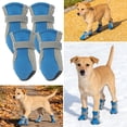 thumbnail image 4 of Small Dog Shoes Dog Shoes For Small Dogs Dog Shoes For Hot Pavement 4PCS/Set Dog Booties Breathable Dog Shoes For Outdoor For Small Medium Large Dogs, 4 of 8