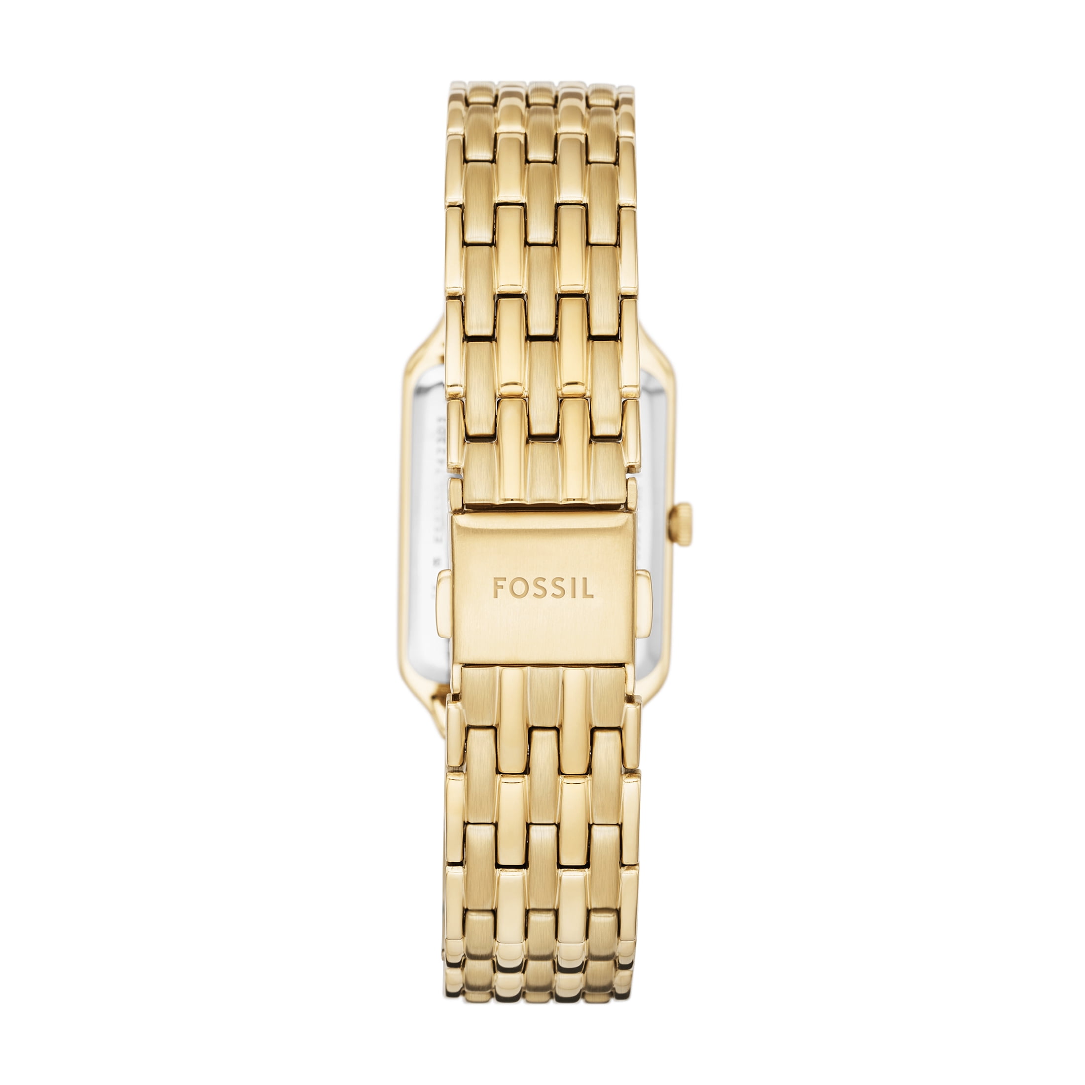 Raquel Three-Hand Date Gold-Tone Stainless Steel Watch Fossil Women main image 2