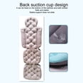 thumbnail image 4 of Ergonomic Full Body Bath Pillow with Comfortable Support, Extended Cushion, Non Slip Bath Mat with Suction Cups for Headrest Neck and Back Support, 4 of 7