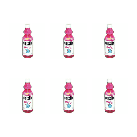 Mistolin Baby Multi-Purpose Cleaner, Gentle Floral Scent, 15 fl oz × 6 Pack