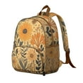thumbnail image 4 of Sunflower and Butterfly Students Backpack - Cute Boho Yellow Rustic Floral and Bee Pattern, Vintage Farmhouse Style, Comfortable Dual Shoulder Support, 4 of 6