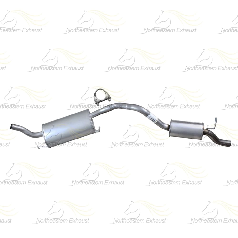 Northeastern Exhaust Resonator Pipe & Muffler Assembly Fits 2010-2013 Ford Transit Connect 2.0L - Direct Fit | Stainless Steel Exhaust System Kit