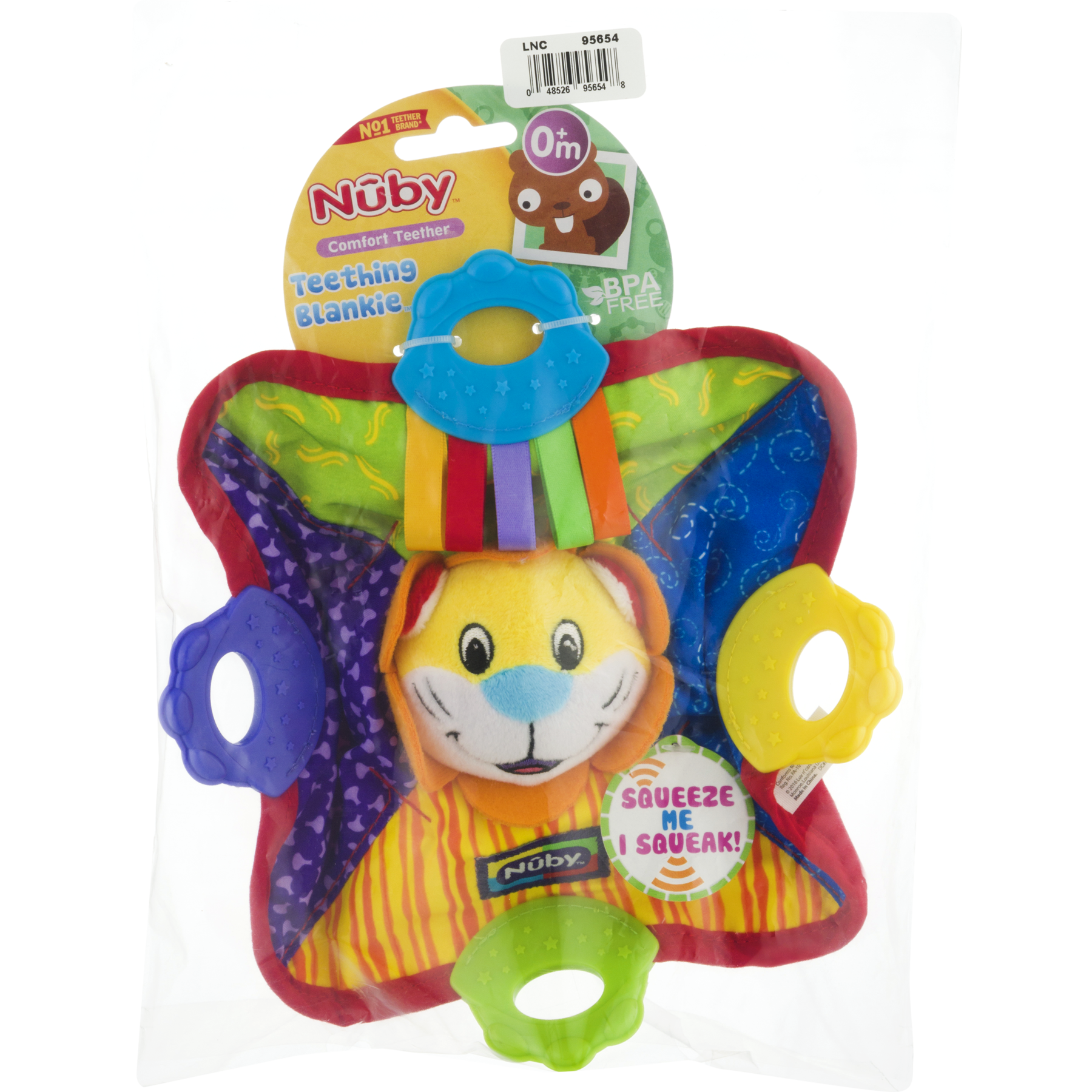 nuby teether blanket