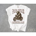 thumbnail image 2 of Vintage Motorcycle Shirt for Dad, Gift for Fathers Day, Funny Papa Bear T-Shirt, Gag Gift from Daughter, 2 of 3