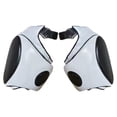 thumbnail image 4 of Almohadillas de EVA para muslos de Muay Thai, protectores de piernas para Kickboxing, equipo de protección Sanda Blanco Negro, 4 of 8