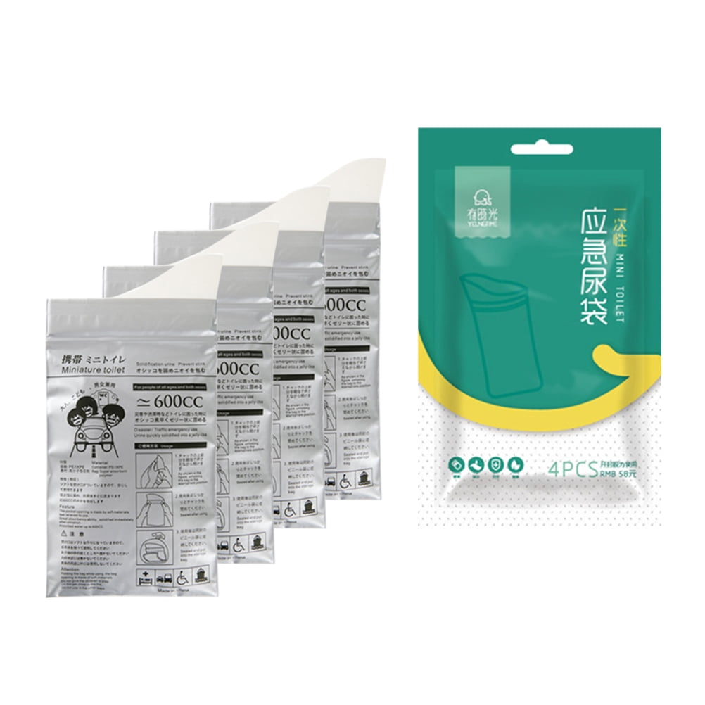 OUNONA Bag Urine Disposable Sanitation Travel Pouch Bags Vomit Catheter