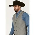 thumbnail image 2 of Cody James Men's Herringbone Vest - CJLLV21F13-CHAR   US, 2 of 4
