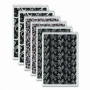 6 x 9 in. Fashion Gregg Rule Steno Pad, Black & White