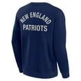 thumbnail image 3 of Unisex Fanatics Navy New England Patriots Elements Super Soft Pullover Sweatshirt, 3 of 3
