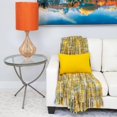 thumbnail image 5 of HomeStock Southwestern Style Transitional Solid Color 18" x 12" Pillow, Modern Living Room Sofa and Couch Throw Pillow, Decorative Pillow-Color:Yellow, 5 of 10