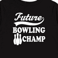 thumbnail image 4 of Inktastic Future Bowling Champ Childs Bowler Boys or Girls Long Sleeve Toddler T-Shirt, 4 of 5