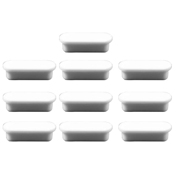10Pcs Sink Overflows Hole Cover Bathroom Rubber Wash Basins Overflows Rings Kitchen Sink Washbasin Drain Seal Stopper