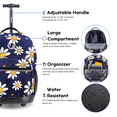 thumbnail image 5 of J World Boys and Girls Sunrise 18" Rolling Backpack for School and Travel, Joy Daisy, 5 of 7