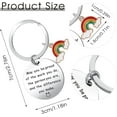 thumbnail image 3 of Thank You Keychain, Teacher Keychain Leaving Gifts for Colleagues, Employee Appreciation Gifts, May You Be Proud of The Work You Do Keychain for Volunteer Nurse Teacher Staff Social Worker, 3 of 8