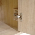 thumbnail image 4 of Christopher Knight Home 66" Wood TV Stand Cabinet, 4 Doors with Storage Spaces, Adjustable Shelves, Natural, 4 of 10