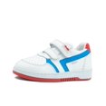 thumbnail image 3 of Tenis Dogi Para Niño Estilo Casual En Piel Blanco/Azul 18-21 blanco 19, 3 of 6