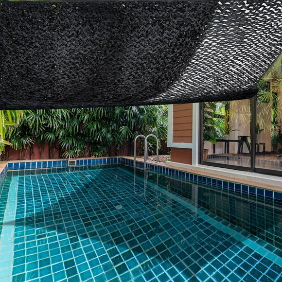 Vadktai Sun Shade Sails Canopy, Sand Curved Outdoor Shade Canopy, Breathable, UV Block Canopy for Outdoor Patio Garden Backyard