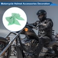 thumbnail image 3 of Accesorios de Casco de Motocicleta Decoración Lazo para Cascos de Motocicleta Bicicleta Esquí Cian Etiqueta 1 Juego, 3 of 6