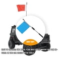 thumbnail image 3 of Model Cars Metal Signal Flags with Pole DIY Modification Replaceable Parts Automobile Accessory Replacement for WPL Blue 1 Pc, 3 of 8
