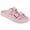 Blush, variant on FOAMWALK Womens' Sandals - Comfortable Double Buckle Beach Slides, Everyday Women's Slide Sandals