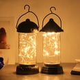 thumbnail image 1 of QUETO Battery Operated Fairy Lights with 20 Micro Warm White LEDs on Silver Cable, 1 of 4