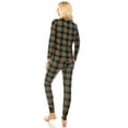 thumbnail image 3 of Women's Cozy Christmas Fleece-Lined 2-Piece Matching Jogger Sets, 3 of 5