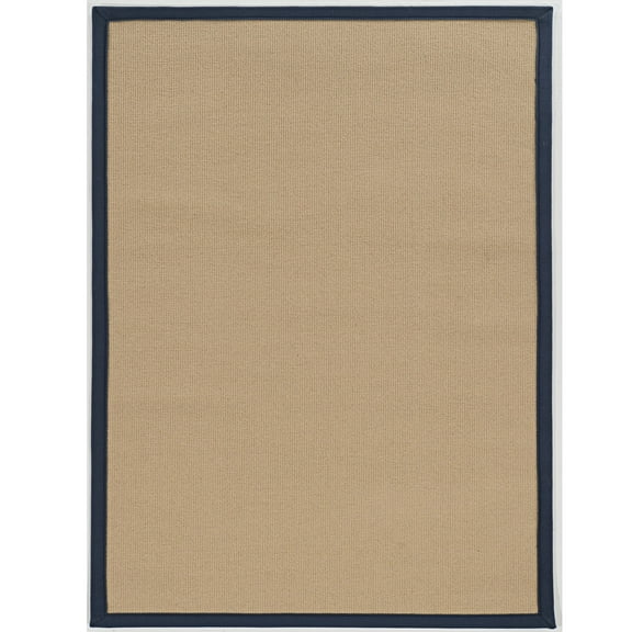 Linon Athena Sisal and Blue 5' x 8' Area rug