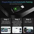 thumbnail image 4 of Wireless Carplay Adapter for IOS, Upgrade USB CarPlay Wireless Stick, Plug & Play, Small CarPlay Dongle Mini CarPlay, 4 of 7