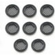 thumbnail image 1 of Material de alta calidad, cubierta de ventilación de panal de acero inoxidable para un flujo de aire óptimo en armarios y guardarropas, rejilla de ventilación de malla redonda de fácil instalación, 8, 1 of 4