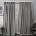 thumbnail image 3 of Exclusive Home Rideaux EH8243-12 2-84P Panneau de Rideau Occultant en Sergé Satiné, Longueur 84 Pouces, Gris Verdien, 3 of 4