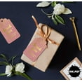 thumbnail image 4 of Inkdotpot Real Gold Foil ThankYou For Celebrating The Bride To Be Bridal Shower Tags Favor Hang Paper Tags 100 Pack, 4 of 6