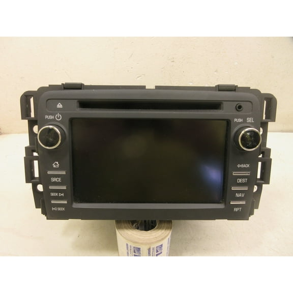 Pre-Owned 15 16 17 GMC Acadia AM FM CD XM Navigation Audio Radio Player Display Screen OEM - Verify Specific Vehicle Fitment In Description - (Good)