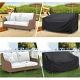 thumbnail image 4 of Outdoor Patio Sofa Chair Cover Dustproof Sunproof Rainproof Double Outdoor Sofa 153*87*77, 4 of 9