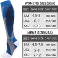thumbnail image 5 of Bovemsi Socks Women 2Pairs Of Light Compression Sports Running Elastic Stockings Non Slip No Show Socks, 5 of 5