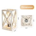 thumbnail image 4 of WINGBO 2 Pack Retro Battery Powered Table Lamps, Battery Operated Cordless Lamp Set, Portable Nightlight Decorative Light for Liv, 4 of 9