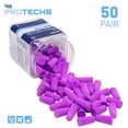 thumbnail image 3 of Tapones de espuma Flents para dormir, 50 pares, NRR 33, color morado, 3 of 9