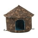 thumbnail image 4 of Casa cálida para perros pequeños Sunnimix Refugio de gatos callejeros Redondo L Marrón, 4 of 8