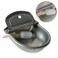 thumbnail image 3 of Waltyotur New Automatic Water Stainless Steel Trough Horse Cow Dog Drink Sheep Auto Bowl, 3 of 11