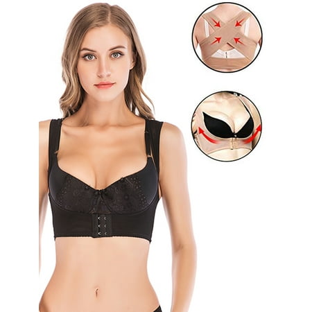 

Women s Chest Holder Posture Correction X Back Brace Adjustable High Elastic Orthotics Chest Support Rectify Posture Corset Back Belt