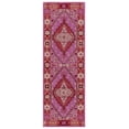 thumbnail image 2 of SAFAVIEH Bellagio Major Bordered Wool Runner Rug, Red/Pink, 2'3" x 8', 2 of 12