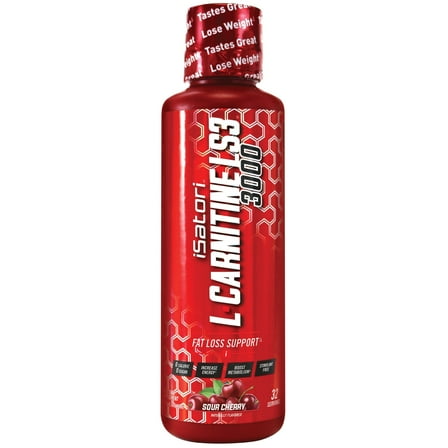 iSatori L-Carnitine LS3 3000 - Sour Cherry (32 Servings)