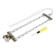 thumbnail image 4 of Cadena De Nieve Para Neumáticos, Resistencia Al Desgaste Práctica AnSilver + Cadena De Neumáticos Antideslizante Whiteti, SUV Antideslizante Para Coche ANGGREK Steel Tire Chain, 4 of 8
