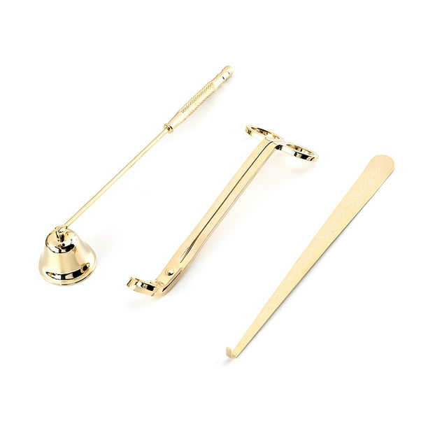 Juego De Accesorios Para Velas Juego De Paquete De Regalo Cortador De Núcleo De Vela Apagador De Vela Cucharón De Núcleo De Vela La Mejor Opción De Regalo Para Los Amantes De Las Velas sonducket TO005418-04
