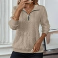 thumbnail image 2 of Sweatshirt for Women Perfect For Daily Wear or Loungewear! Cozy Picks for Every Soft Fabrics L Brown Sweatshirts, 2 of 5